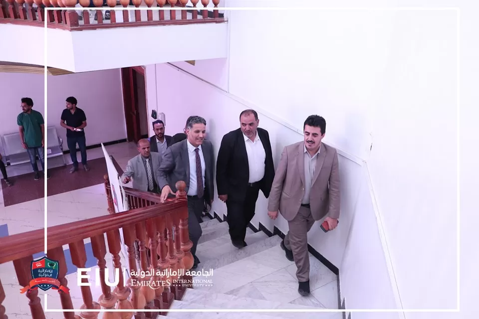 The Deputy Minister of Higher Education visits the university and inspects the progress of the admission and registration process