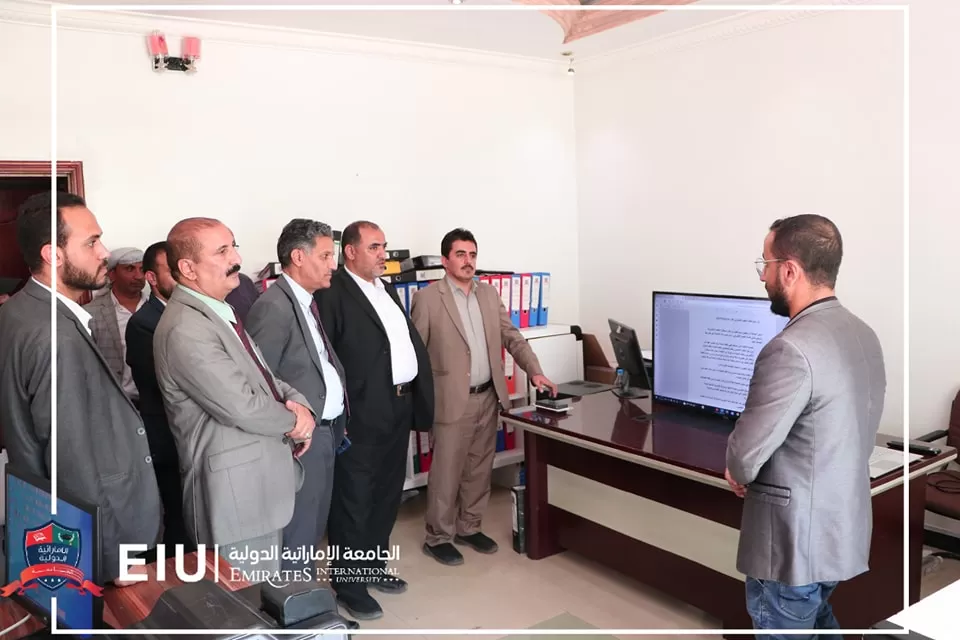 The Deputy Minister of Higher Education visits the university and inspects the progress of the admission and registration process