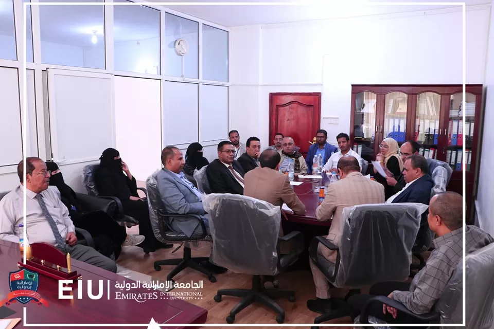 The President of the University chairs an expanded meeting at the College of Medicine and Health Sciences to follow up on the needs of the educational process