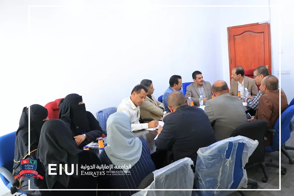 The university president chairs an expanded meeting at the Faculty of Administrative and Financial Sciences to follow up on the needs of the educational process