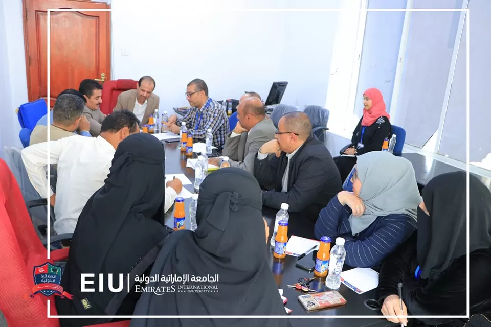 The university president chairs an expanded meeting at the Faculty of Administrative and Financial Sciences to follow up on the needs of the educational process