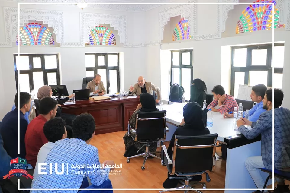 The President of the University meets student representatives in the Faculties of Medicine and Dentistry