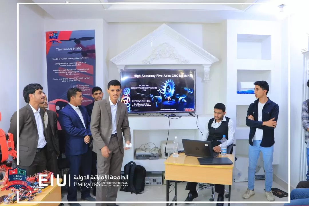 Inauguration of the discussion of innovative industrial graduation projects for students of the sixth batch of the Mechatronics Engineering Department