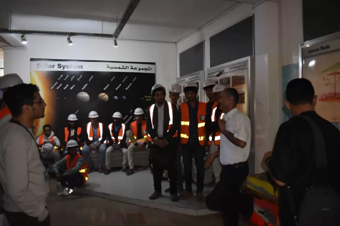 A scientific visit to the Department of Civil Engineering, Level Two, to the Geological Survey and Mineral Resources Authority