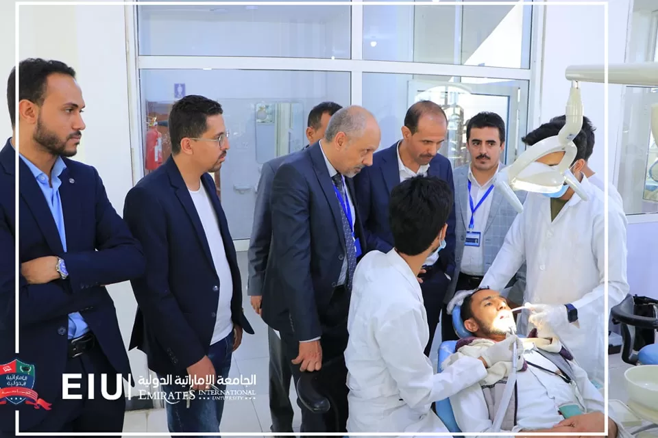 The President of the University reviews the progress of providing medical services to patients in the free clinics affiliated with the University’s College of Dentistry