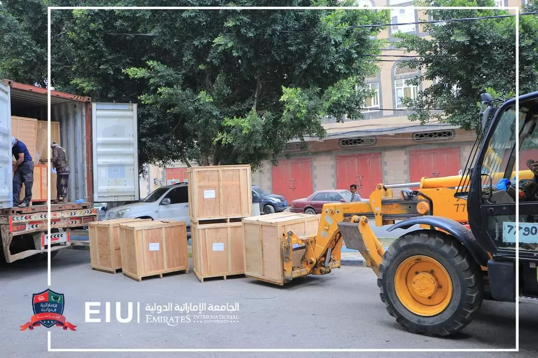 The arrival of a new batch of medical devices and equipment to modernize the laboratories and clinics of the College of Dentistry and Human Medicine