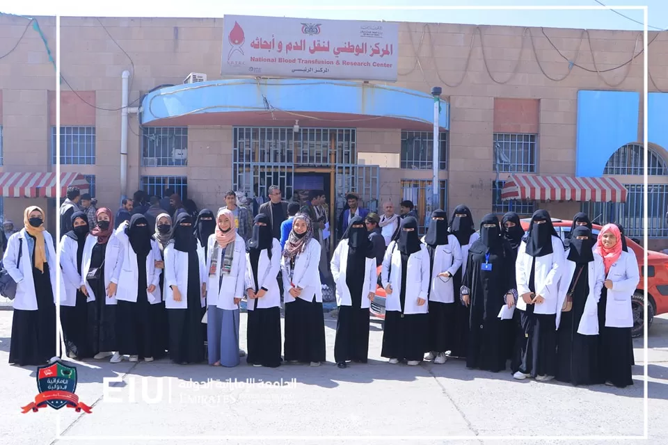 A scientific visit for students of the Medical Laboratory Department, third level, to the National Center for Blood Transfusion and Research