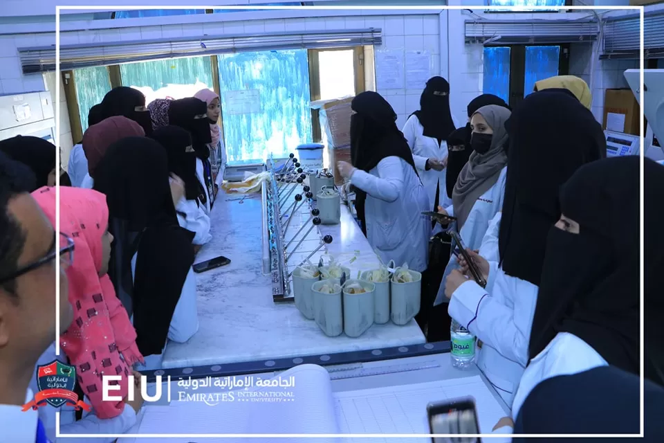 A scientific visit for students of the Medical Laboratory Department, third level, to the National Center for Blood Transfusion and Research