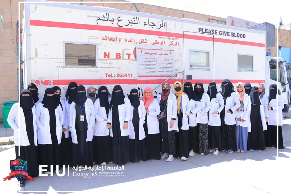 A scientific visit for students of the Medical Laboratory Department, third level, to the National Center for Blood Transfusion and Research