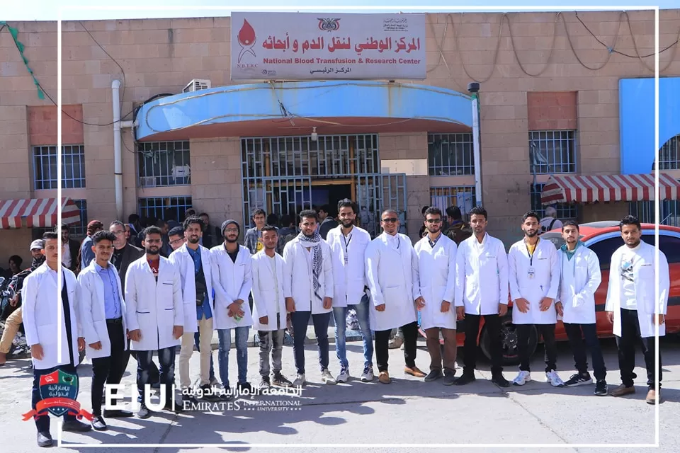 A scientific visit for students of the Medical Laboratory Department, third level, to the National Center for Blood Transfusion and Research