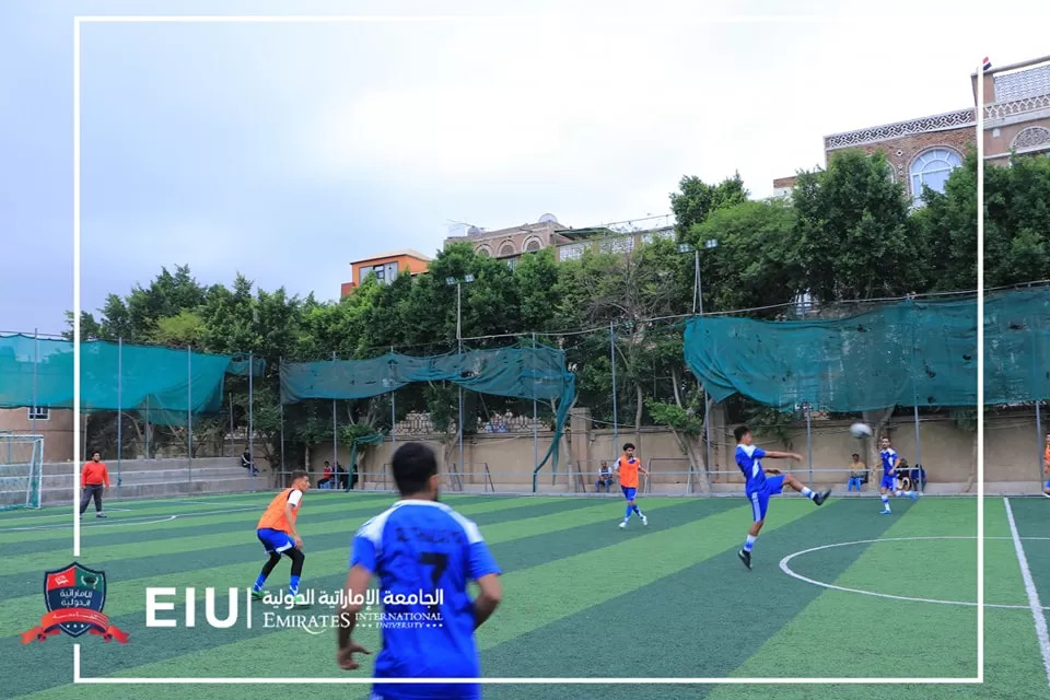 The UAE University team qualified for the quarter-finals of the Yemeni Universities League