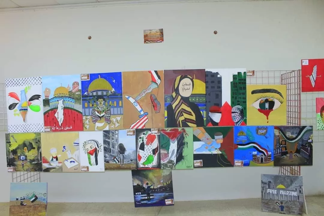 The UAE University participates in the opening of the second exhibition of fine arts for Yemeni universities