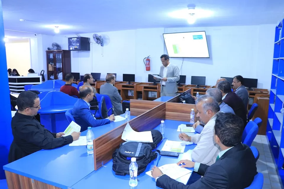 The Center for Development and Quality Assurance organizes a workshop to review and discuss evaluation mechanisms and processes for various aspects of performance at the university