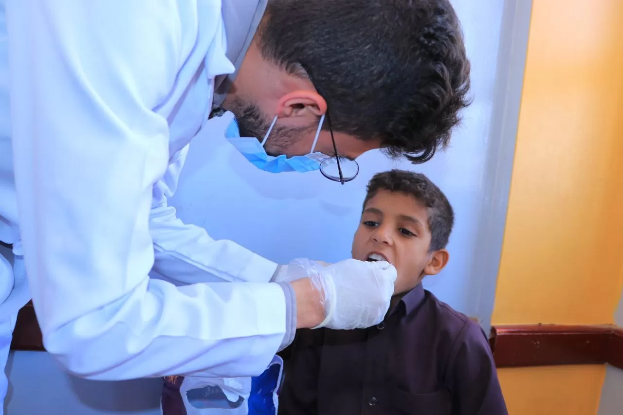 A scientific awareness visit for fifth-level dental students to Al-Shawkani Orphanage as part of the preventive dentistry course