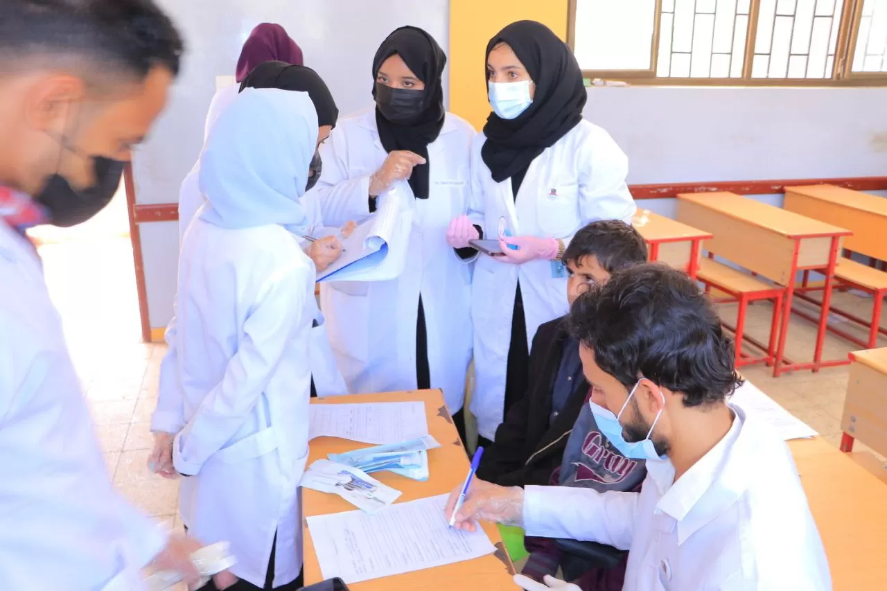 A scientific awareness visit for fifth-level dental students to Al-Shawkani Orphanage as part of the preventive dentistry course