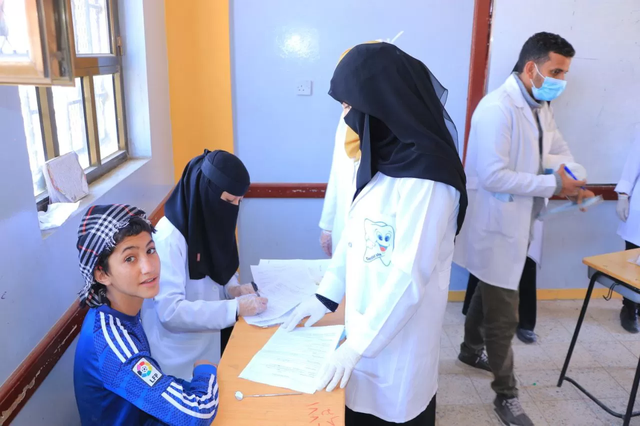 A scientific awareness visit for fifth-level dental students to Al-Shawkani Orphanage as part of the preventive dentistry course