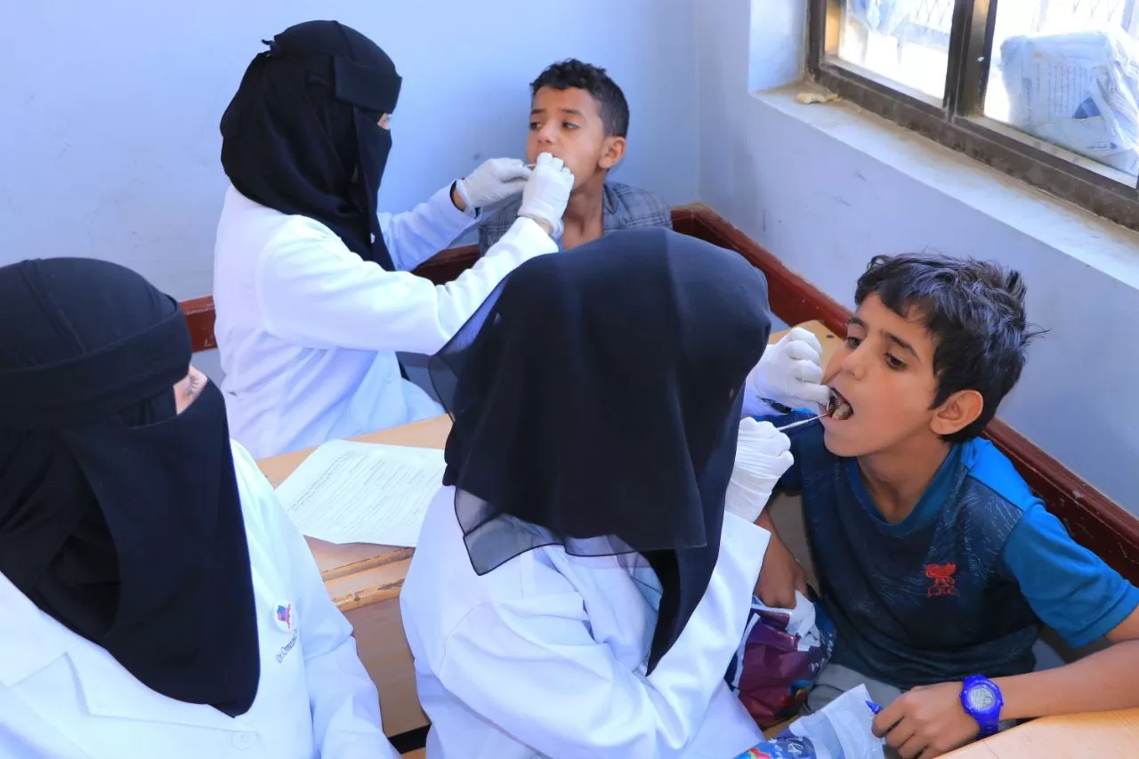 A scientific awareness visit for fifth-level dental students to Al-Shawkani Orphanage as part of the preventive dentistry course