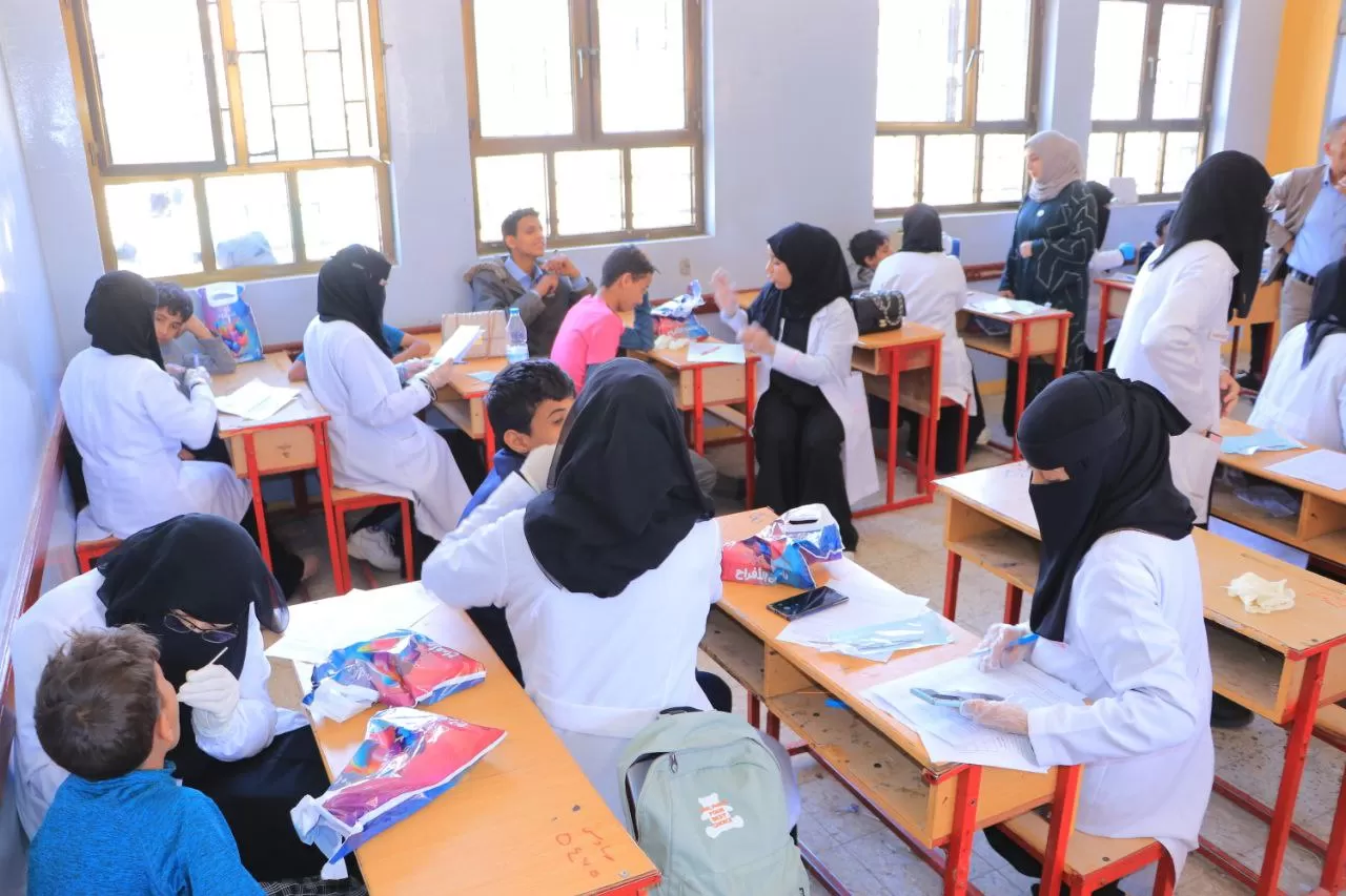 A scientific awareness visit for fifth-level dental students to Al-Shawkani Orphanage as part of the preventive dentistry course