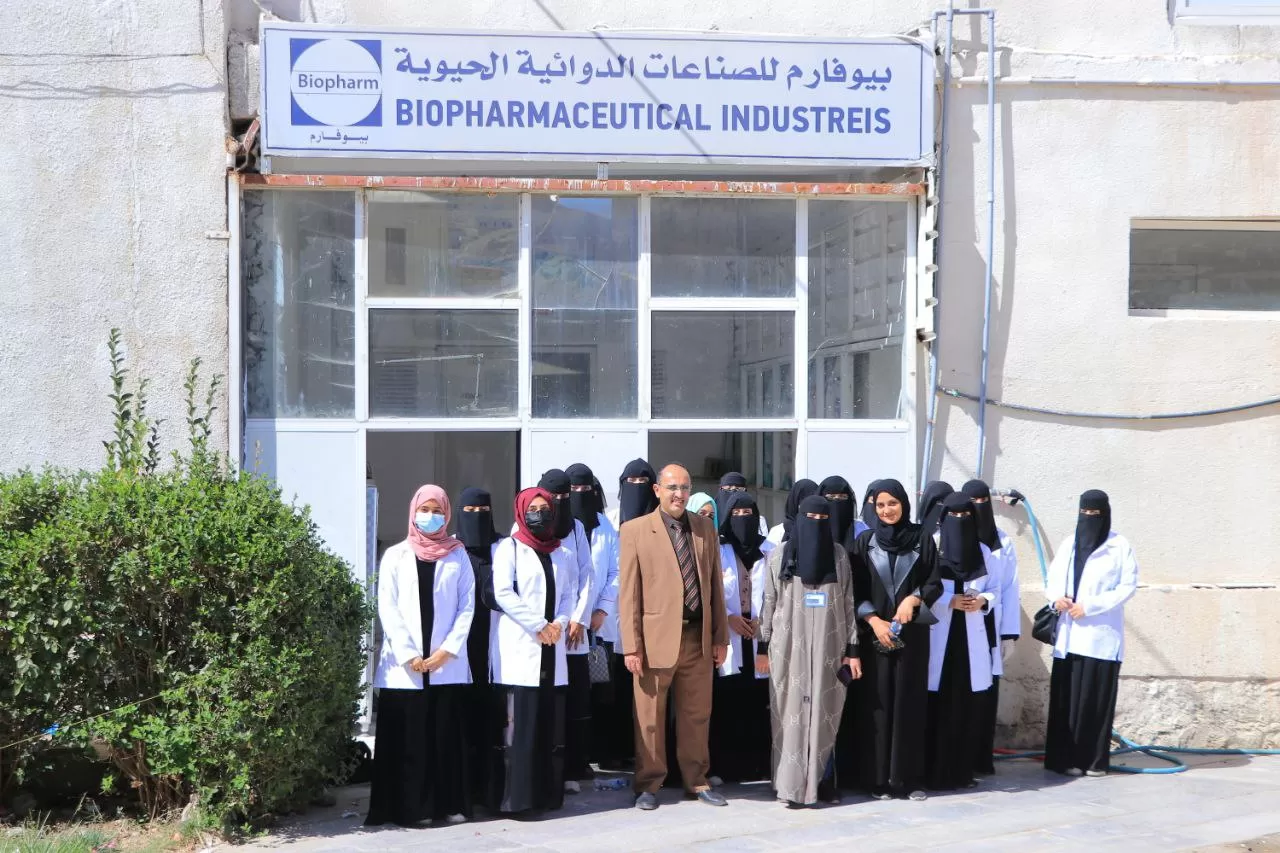 A scientific visit for the fourth-level students of the Department of Clinical Pharmacy to the BioPharm pharmaceutical factory within the pharmaceutical manufacturing course