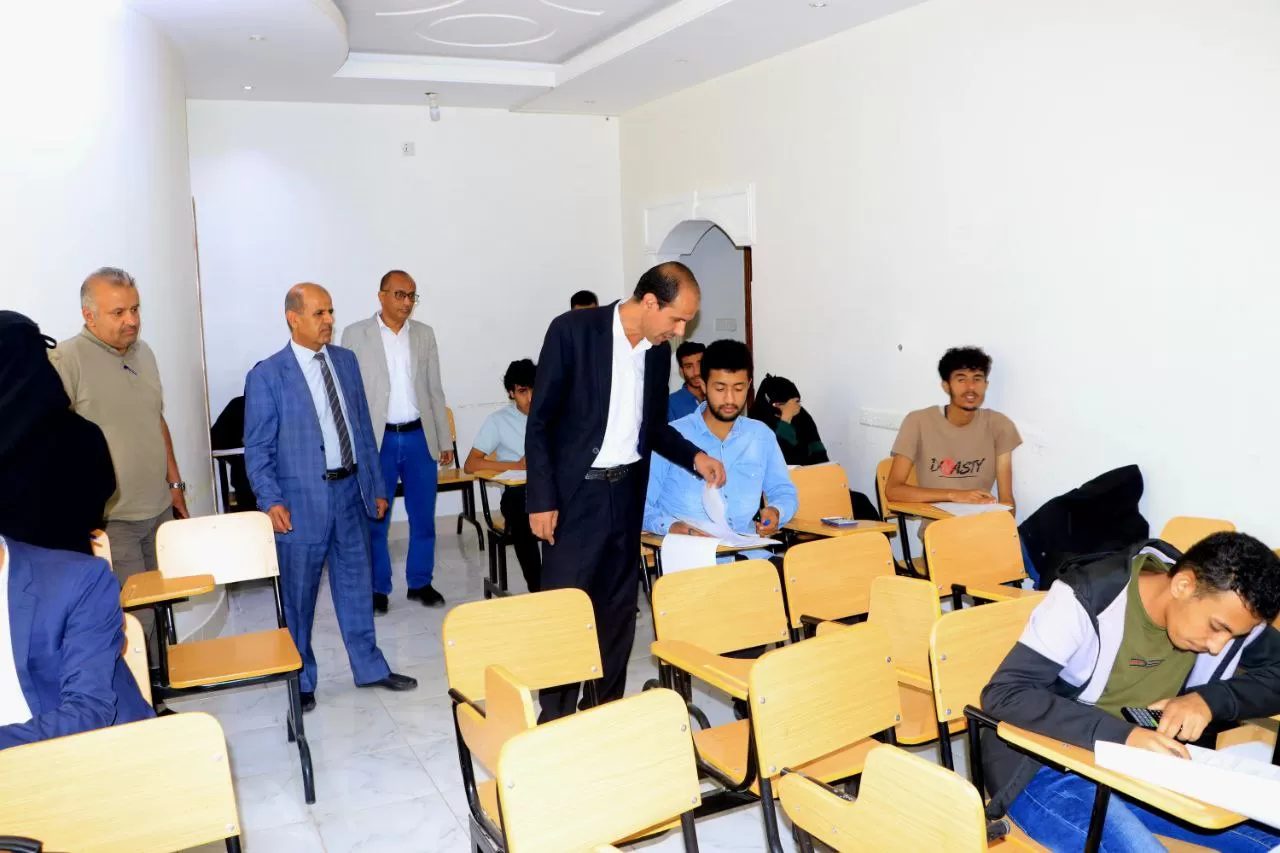 Launching the final exams for the second semester, first level, of the academic year 1445 AH, in the Faculties of Engineering and Administrative Sciences.