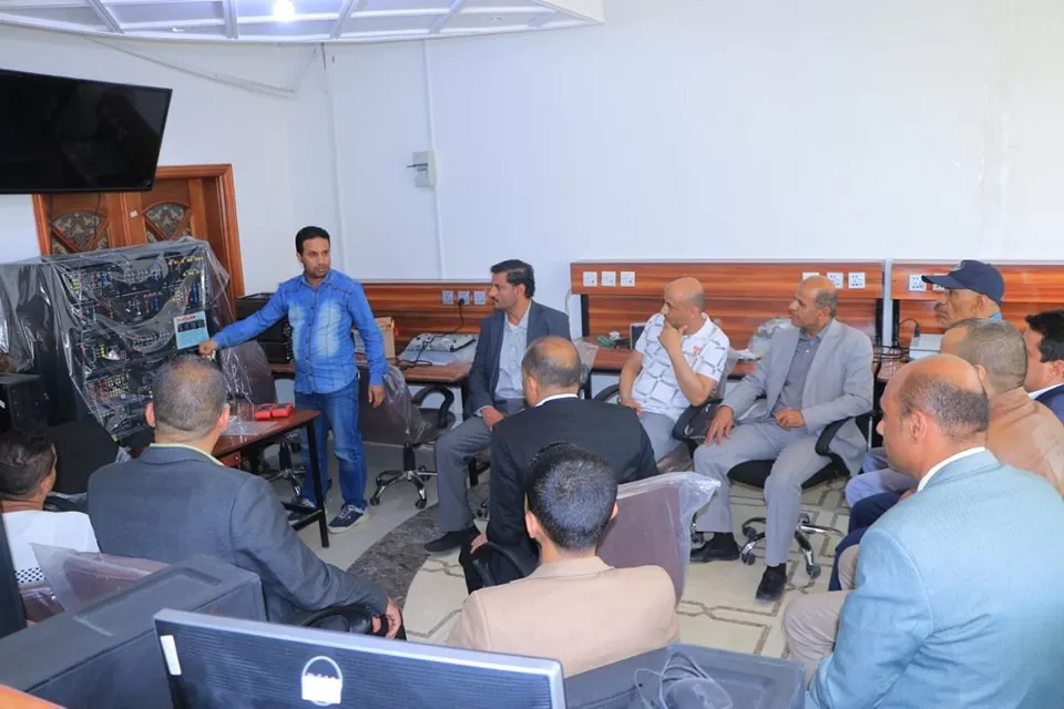 A delegation from the Charitable Society of Hayel Saeed Group of Companies visits the university to enhance ways of joint cooperation between the two sides