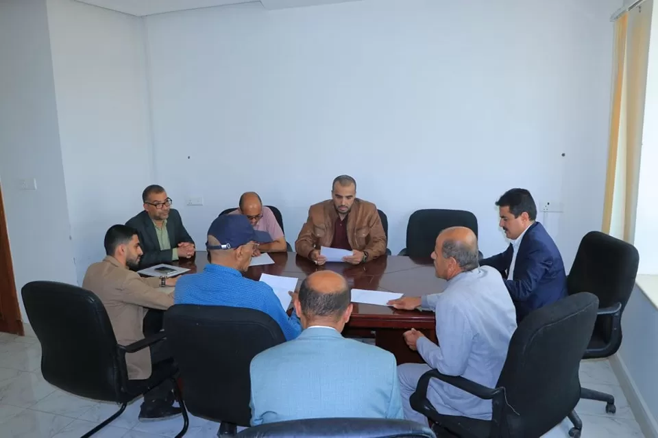 A delegation from the Charitable Society of Hayel Saeed Group of Companies visits the university to enhance ways of joint cooperation between the two sides