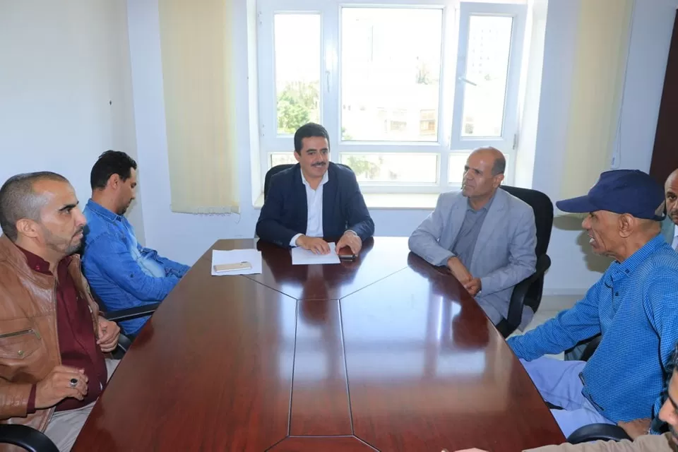 A delegation from the Charitable Society of Hayel Saeed Group of Companies visits the university to enhance ways of joint cooperation between the two sides