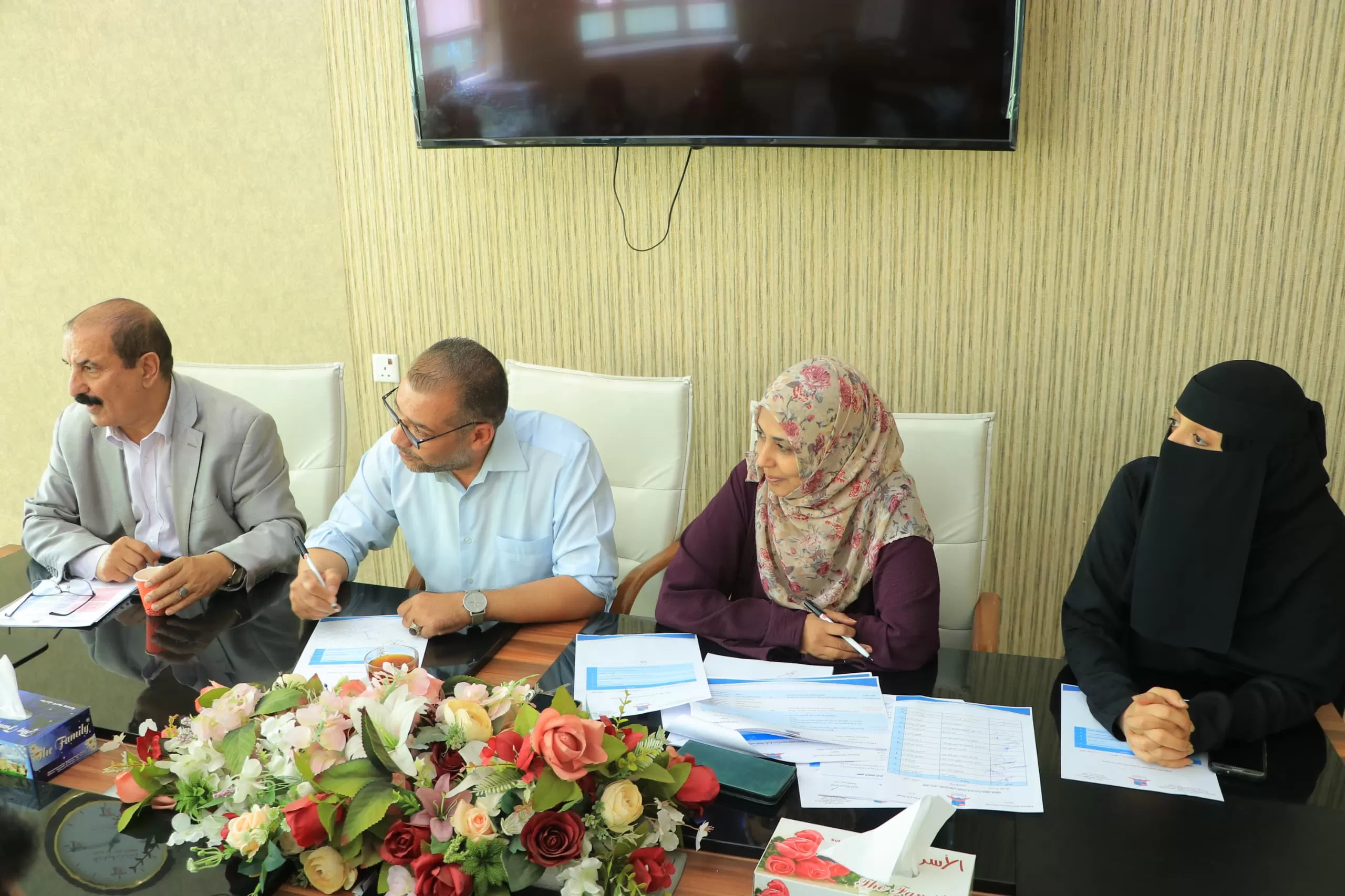 The University Council holds its regular meeting for the month of July, headed by the University President, Dr. Nasser Al-Mofari