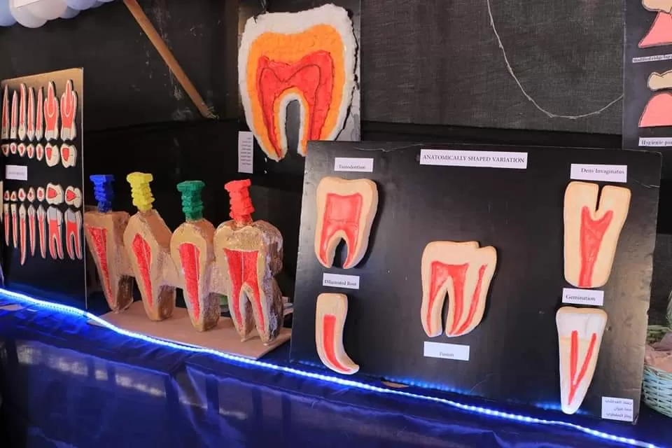 Closing of the event of the first student scientific exhibition for students of the College of Dentistry at the UAE University