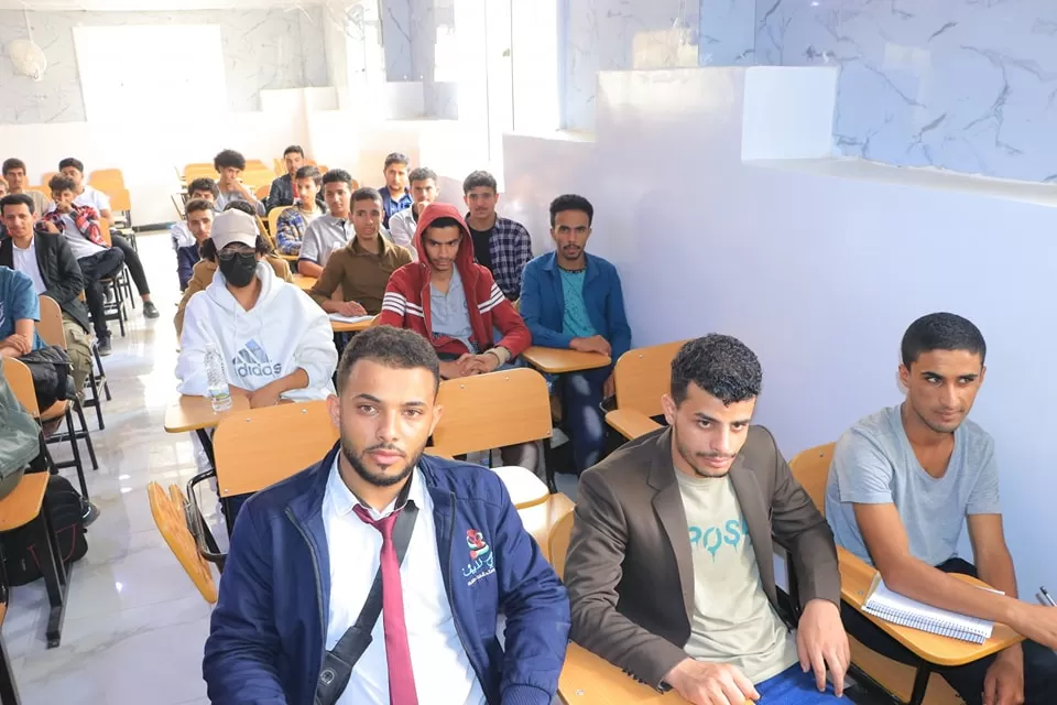 A scientific seminar for students of the Information Technology Department on the Enterprise Resource Management System (ERP) as part of the activities of the Scientific Week of the College of Engineering