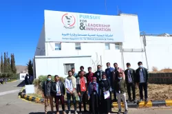 The Department of Mechatronics Engineering organizes a scientific visit for fourth-level students to the Yemeni Egyptian Company for the manufacture and trade of medicines