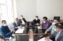 The Higher Committee for Examinations at the University holds a meeting to see the progress of the ongoing preparations for the start of the final exams for the second semester