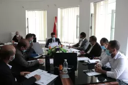 The University Council holds its periodic meeting headed by the President of the University, Dr. Najib Al-Kumaim