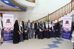 The university receives a delegation of high school students at Al-Safir International Schools in Sana’a