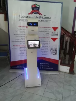 Graduation project entitled: customer service robot