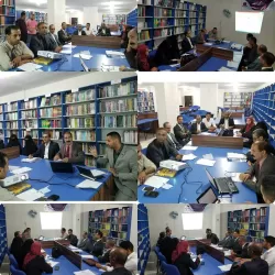 The College of Financial and Administrative Sciences at the university holds a workshop to discuss the mechanism of updating study plans and describing courses