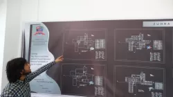 A scientific project designed by student Ahmed Khaled Zahra, third level in the subject "Building Design 5", Department of Architectural Engineering, College of Engineering and Information Technology.