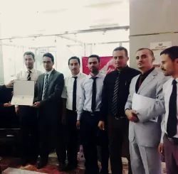 Training the accounting students of the English section of the Yemeni Commercial Bank on the banking system in commercial banks