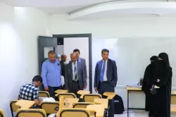 Inauguration of the final exams for the second semester of the academic year 2021-2022 in the College of Engineering and Information Technology