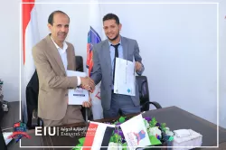 Signing a cooperation agreement with Ebdaa Soft Company for the purpose of training students of the Faculty of Administrative and Financial Sciences