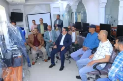 A delegation from the Charitable Society of Hayel Saeed Group of Companies visits the university to enhance ways of joint cooperation between the two sides